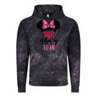 Cloud Black Minnie Mouse Vintage Hoodie - CowhideDigitalArt