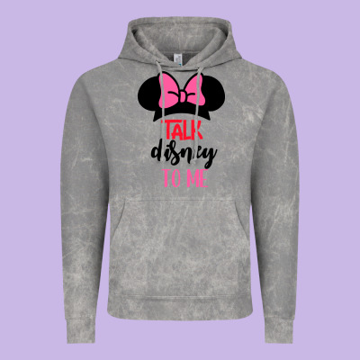 Minnie Mouse Vintage Hoodie Designed By Cowhidedigitalart