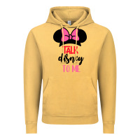 Vintage Mustard Minnie Mouse Vintage Hoodie - CowhideDigitalArt
