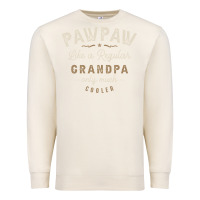 Sandshell Mens Pawpaw Like a Regular Grandpa Funny Fathers Day Premium Sweatshirt - linhVisuals