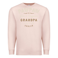 Pale Pink Mens Pawpaw Like a Regular Grandpa Funny Fathers Day Premium Sweatshirt - linhVisuals