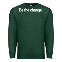Sports Green be the change [tb] Premium Sweatshirt - linhVisuals