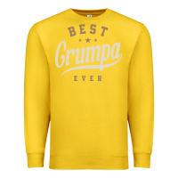 Lemon Mens Best Grumpa Ever Funny Grandpa Premium Sweatshirt - linhVisuals