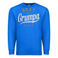 True Royal Mens Best Grumpa Ever Funny Grandpa Premium Sweatshirt - linhVisuals
