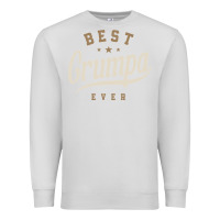 Dove Grey Mens Best Grumpa Ever Funny Grandpa Premium Sweatshirt - linhVisuals