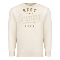 Sandshell Mens Best Grumpa Ever Funny Grandpa Premium Sweatshirt - linhVisuals