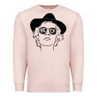 Pale Pink beck [tw] Premium Sweatshirt - linhVisuals