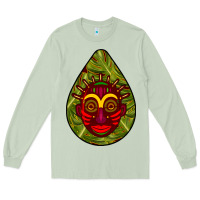 Matcha african masks teardrop  7 Long Sleeve Tee - BundleAndBundleShop