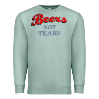 Seafoam beers not tears Premium Sweatshirt - linhVisuals