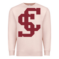 Pale Pink santa clara br Premium Sweatshirt - linhVisuals