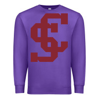 Purple santa clara br Premium Sweatshirt - linhVisuals