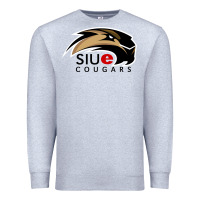 Heather Grey siu edwardsville Premium Sweatshirt - linhVisuals