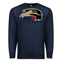 Navy siu edwardsville Premium Sweatshirt - linhVisuals