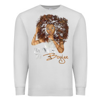 Dove Grey black and boujee [tb] Premium Sweatshirt - linhVisuals