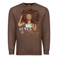 Chestnut black and boujee [tb] Premium Sweatshirt - linhVisuals