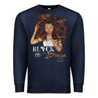 Navy black and boujee [tb] Premium Sweatshirt - linhVisuals