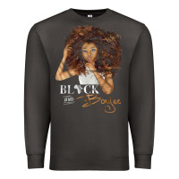 Smoke black and boujee [tb] Premium Sweatshirt - linhVisuals