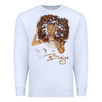 White black and boujee [tb] Premium Sweatshirt - linhVisuals