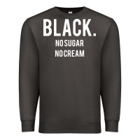 Smoke black no sugar no cream 02 [tb] Premium Sweatshirt - linhVisuals