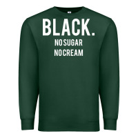 Sports Green black no sugar no cream 02 [tb] Premium Sweatshirt - linhVisuals