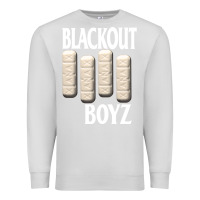 Dove Grey blackout boyz black Premium Sweatshirt - linhVisuals
