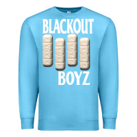 Ocean Blue blackout boyz black Premium Sweatshirt - linhVisuals