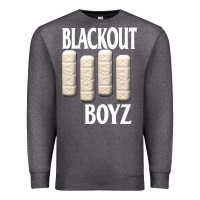 Charcoal Heather blackout boyz black Premium Sweatshirt - linhVisuals