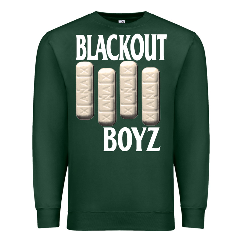 Blackout Boyz Black Premium Sweatshirt by linhVisuals | Teevron