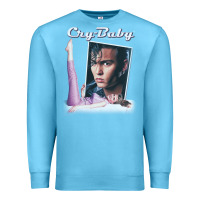 Ocean Blue cry baby title Premium Sweatshirt - linhVisuals