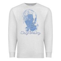 Oatmeal Heather cry baby king cry baby Premium Sweatshirt - linhVisuals