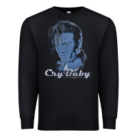 Black cry baby king cry baby Premium Sweatshirt - linhVisuals