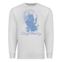 Dove Grey cry baby king cry baby Premium Sweatshirt - linhVisuals