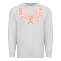 Dove Grey gynecologic cancer support t  shirt gynecological cancer awareness pea Premium Sweatshirt - linhVisuals