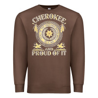 Cherokee Native American And Proud Of T Shirt Premium Sweatshirt | Teevron