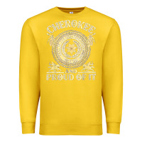 Lemon cherokee native american and proud of t shirt Premium Sweatshirt - linhVisuals