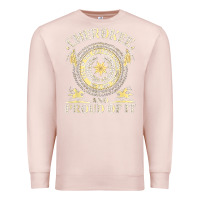 Pale Pink cherokee native american and proud of t shirt Premium Sweatshirt - linhVisuals