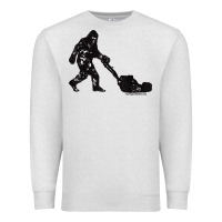 Oatmeal Heather mens mowing bigfoot   golf course superintendent maintenance turf t sh Premium Sweatshirt - linhVisuals