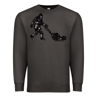 Smoke mens mowing bigfoot   golf course superintendent maintenance turf t sh Premium Sweatshirt - linhVisuals