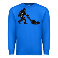 True Royal mens mowing bigfoot   golf course superintendent maintenance turf t sh Premium Sweatshirt - linhVisuals