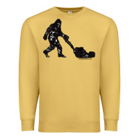Antique Gold mens mowing bigfoot   golf course superintendent maintenance turf t sh Premium Sweatshirt - linhVisuals