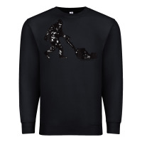 Black mens mowing bigfoot   golf course superintendent maintenance turf t sh Premium Sweatshirt - linhVisuals