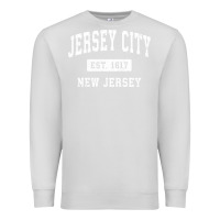 Dove Grey jersey city new jersey nj vintage established sports design pullover h Premium Sweatshirt - linhVisuals