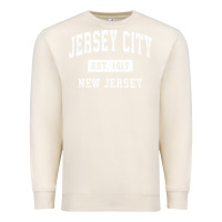Sandshell jersey city new jersey nj vintage established sports design pullover h Premium Sweatshirt - linhVisuals