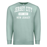 Seafoam jersey city new jersey nj vintage established sports design pullover h Premium Sweatshirt - linhVisuals
