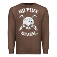 Chestnut no flux given   funny welder tee shirt for welding dads Premium Sweatshirt - linhVisuals