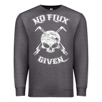 Charcoal Heather no flux given   funny welder tee shirt for welding dads Premium Sweatshirt - linhVisuals