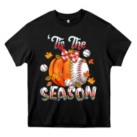 Black its the season baseball Heavy Core Tee - CowGirlArtShop