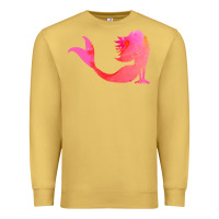 Antique Gold mermaid t  shirt pink mermaid t  shirt Premium Sweatshirt - linhVisuals