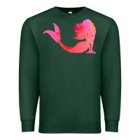 Sports Green mermaid t  shirt pink mermaid t  shirt Premium Sweatshirt - linhVisuals