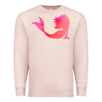 Pale Pink mermaid t  shirt pink mermaid t  shirt Premium Sweatshirt - linhVisuals
